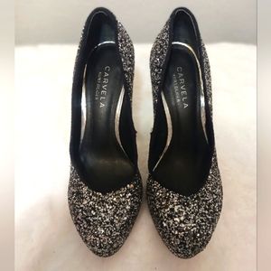 Carvela Kurt Geiger silver  high heel